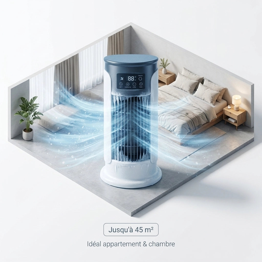 Mini Climatiseur Rafraichisseur Portable BEK 1.0